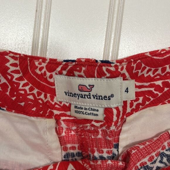 Vineyard Vines mid rise cotton shorts - Picture 3 of 6